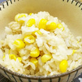 幽's cooksnap of when they made とうもろこしご飯.