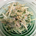 saosao77's cooksnap of when they made 水菜とカニかまの白和え風サラダ.