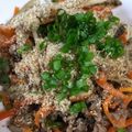 大阪のちゃーちゃん's cooksnap of when they made そぼろきんぴら.