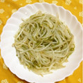 ぽぽきゅ's cooksnap of when they made 簡単！ヘルシーもやしとめかぶの白だし和え.