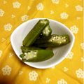 ぽぽきゅ's cooksnap of when they made ベジ♪ちょっとスパイシー♪オクラのお浸し.