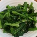 ほねほねになりたい's cooksnap of when they made わさび菜とワカメのナムル.