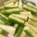 recoreco's cooksnap of when they made かんたん☆きゅうりの中華風炒め.
