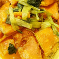 recoreco's cooksnap of when they made 揚げカボチャと小松菜のおろし煮あえ*.