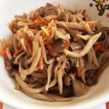 ＭＯＫＯＳＮＯＷ's cooksnap of when they made 常備菜★きのこのキンピラ.