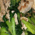 meise17's cooksnap of when they made １０分で完成‼豚肉と小松菜炒め.