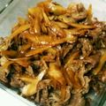 ウチガスキ's cooksnap of when they made 牛肉とごぼうのしぐれ煮.