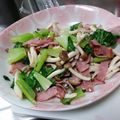 kotohime00's cooksnap of when they made チンゲン菜とベーコンの蒸し炒め.