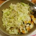 Kalie1210's cooksnap of when they made 秋鮭のちゃんちゃん焼きINかぼちゃチーズ.