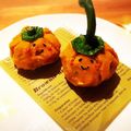 イシポン's cooksnap of when they made ハロウィン　かぼちゃ型のパンプキンサラダ.