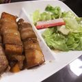 qoouru's cooksnap of when they made 厚揚げの豚バラロール☆.