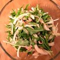 ☆クックhi☆'s cooksnap of when they made 水菜と玉ねぎとツナのパパッとサラダ.