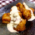 amu's cooksnap of when they made 鶏ささみ南蛮＊らっきょうタルタルで.