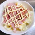 ぱんだ170071's cooksnap of when they made ハムとキャベツのちぎりサラダ☆.