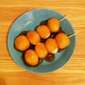 ピーナッツ子♪'s cooksnap of when they made 豆腐で作るみたらし団子.