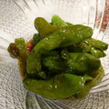 むむむん's cooksnap of when they made めんつゆで簡単☆ししとうの揚げ浸し.