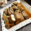 *菜の花*'s cooksnap of when they made 厚揚げと葱の照り肉巻き.