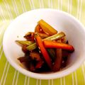 クックRWGY8D☆'s cooksnap of when they made ヤーコンとセロリのきんぴら.