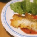 Sac’HiNa's cooksnap of when they made たらのムニエル☆サルサ・クルダ風ソース♪.