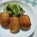 まぶたん's cooksnap of when they made 里芋のクリーミーコロッケ♡.