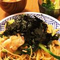 。34。's cooksnap of when they made プロの味！！絶品鶏肉と水菜スパゲティー.