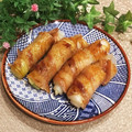 なつき☆ミ's cooksnap of when they made ☆白ネギの豚肉巻き照り焼き☆.