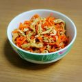 amikino's cooksnap of when they made 薄上げとツナ入り☆にんじんしりしり.