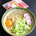 カルン's cooksnap of when they made ☆キャベツと卵と袋ラーメン.