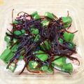 やっぺ841's cooksnap of when they made オクラとカニカマの昆布和え♡.