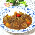 tennisnoah's cooksnap of when they made スイカの皮で＊ルーで簡単♪キーマカレー.