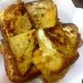 さーんたさん's cooksnap of when they made ♡簡単フレンチトースト（牛乳なし）♡.