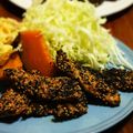 デラロサ's cooksnap of when they made ＊辛子風味＊秋刀魚のごま竜田揚げ.
