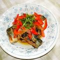 よこひぃ's cooksnap of when they made サンマの黒酢漬け✿野菜もたっぷり.