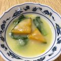 mantacarp's cooksnap of when they made かぼちゃとチンゲン菜のクリーム煮.