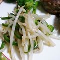 ＴＯＭＯＷＡＴ's cooksnap of when they made 付け合わせに☆もやしとピーマンの炒め物.