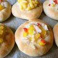 花時計咲いた's cooksnap of when they made 簡単おかずパン☆ビアリー.