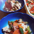 ひろリリリン's cooksnap of when they made 簡単☆鶏むね肉とねぎと人参の生姜炒め.
