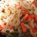 pulehiro's cooksnap of when they made シャキシャキやみつき♡れんこんきんぴら！.