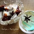 GoGo島みかん's cooksnap of when they made 白玉入り水ようかんボンボン.