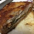 クックIV2M1M☆'s cooksnap of when they made パックのままたたむだけキムチーズとんかつ.