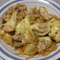 こむぎぱくぱく's cooksnap of when they made 豚とたまねぎのチーズしょうが焼き.