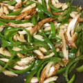 nocoron's cooksnap of when they made ピーマンとちくわのポン酢和え.