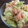 ＋SUN3's cooksnap of when they made 親子で簡単♪キャベツとカニカマの和え物.