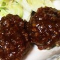 ぺんきち71's cooksnap of when they made 甘辛にんにく風味DEハンバーグソース♪.