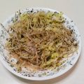 アチコ堂's cooksnap of when they made もやしとキャベツの梅ゆかり和え.