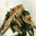 ダウンブック's cooksnap of when they made 小松菜と豚こまの味噌炒め.