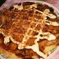 すみま～る's cooksnap of when they made フライパン一つで簡単に広島のお好み焼き.