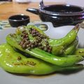 ダイナマイト漆黒's cooksnap of when they made ししとうの焼浸し☆山椒風味.