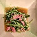 ☆クックhi☆'s cooksnap of when they made 水菜とベーコンのめんつゆ煮.