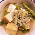 えばさき1529's cooksnap of when they made 厚揚げとアスパラのしらすあんかけ.